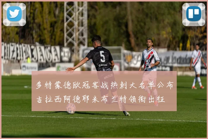 多特蒙德欧冠客战热刺大名单公布吉拉西阿德耶米布兰特领衔出征